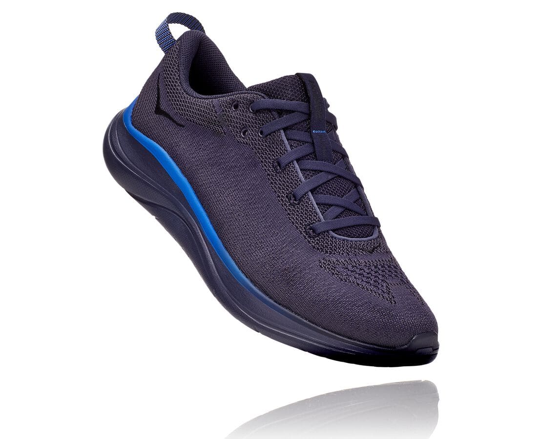 Pantofi De Mers Hoka One One Hupana Flow Barbati - / Inchis Gri | Romania SVAN37905